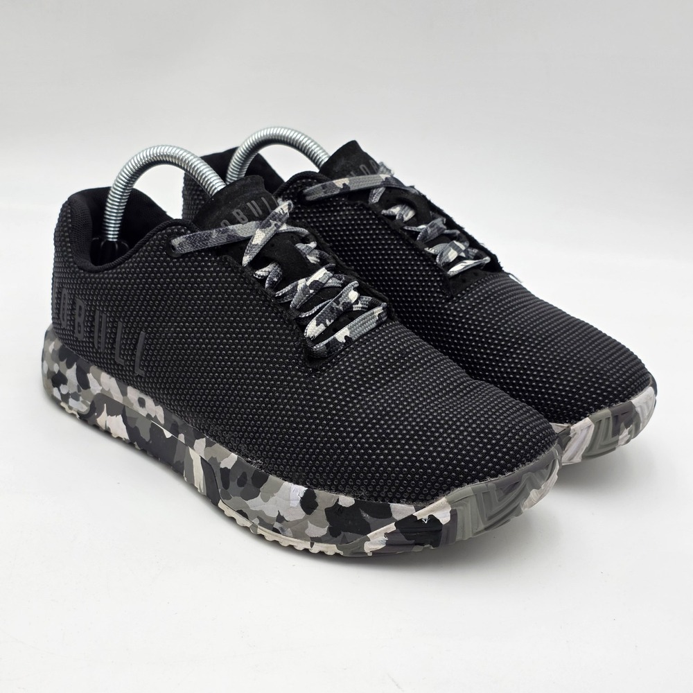 Nobull Wild Outwork Superfabric Trainer Women's 9.5 Workout Gym Shoes Black Gray